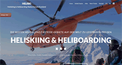 Desktop Screenshot of heliskiing.ru