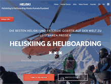 Tablet Screenshot of heliskiing.ru